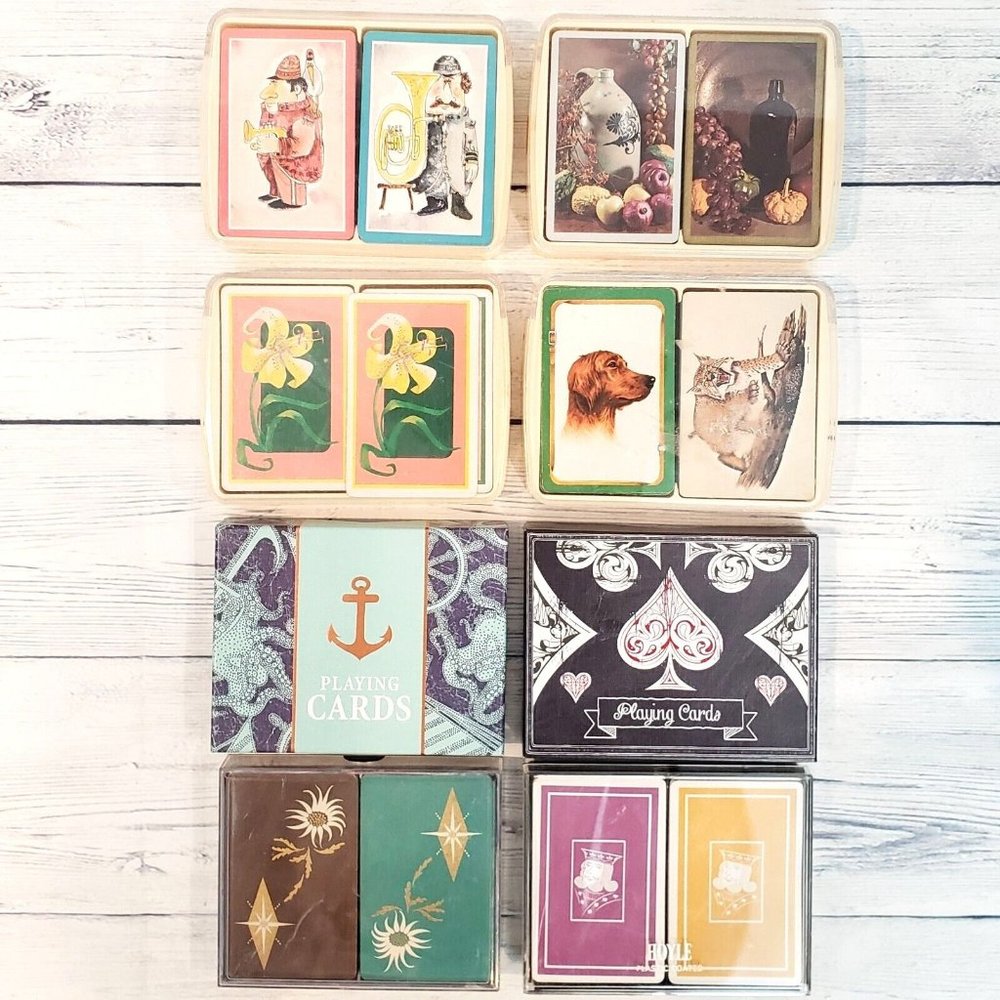 Vintage Playing Cards Lot of 16 Decks for Bridge